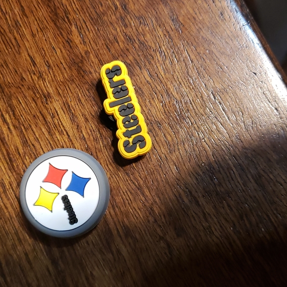 CROCS Accessories Pittsburgh Steelers Football Nfl Croc Charms